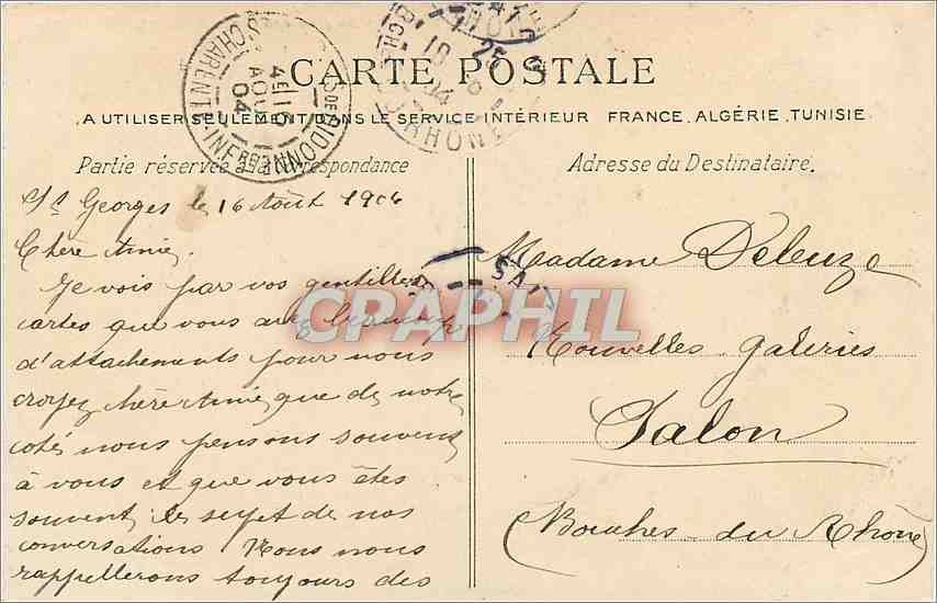 CPA Royan Au pied des Roches Isolees a Vallieres  — Back