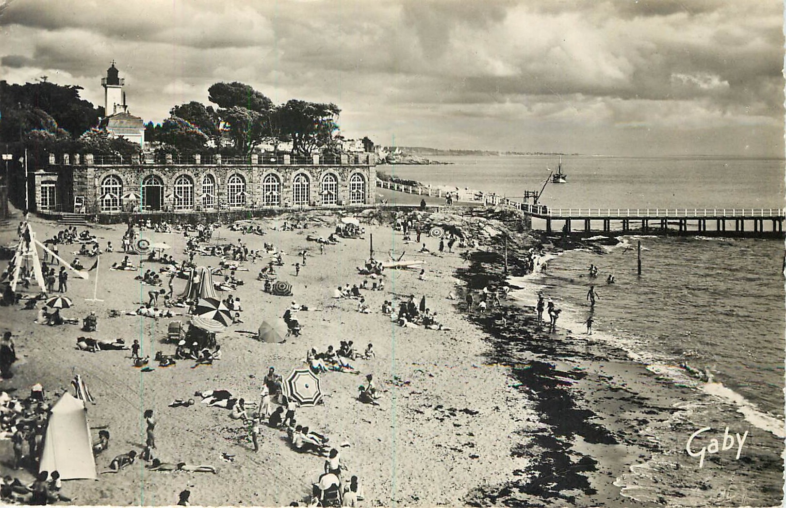 CPM Pornic L Atl Plage de la Noeveillard 