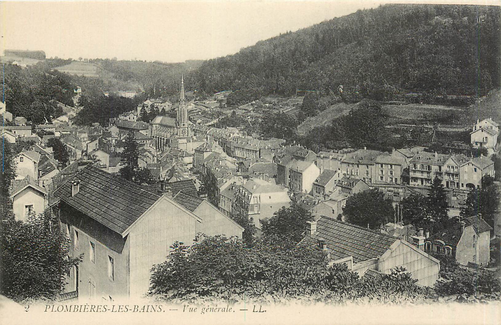 CPA Plombieres les Bains Vue generale 