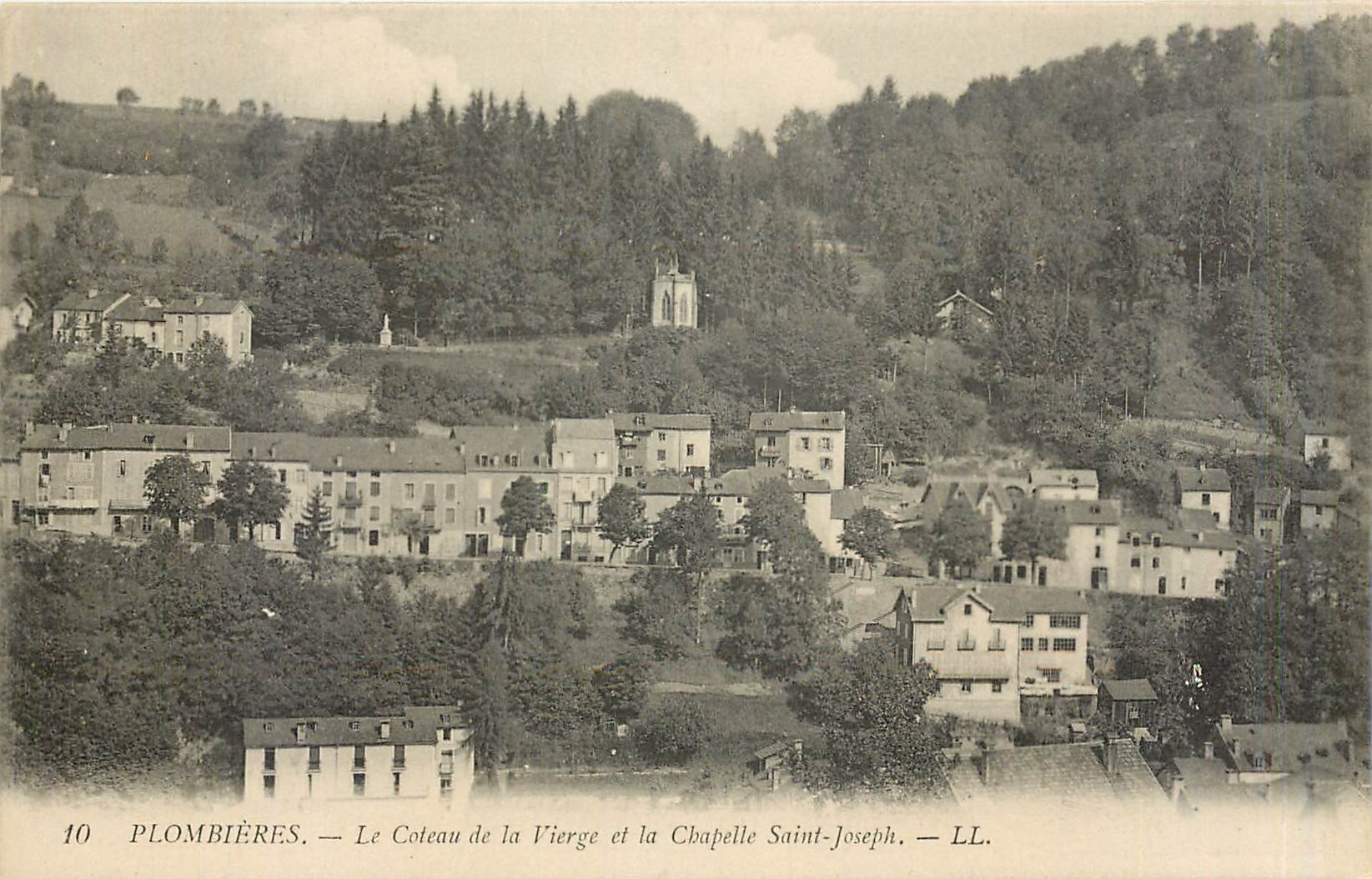 CPA Plombieres Le Coteau de la Vierge et la Chapelle Saint Joseph 