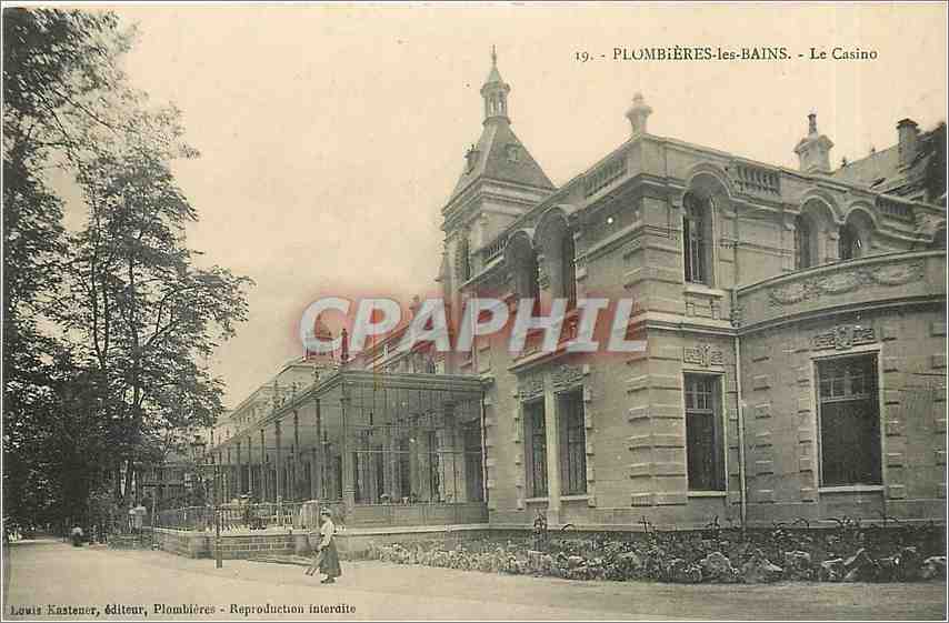 CPA Plombieres les Bains Le Casino 