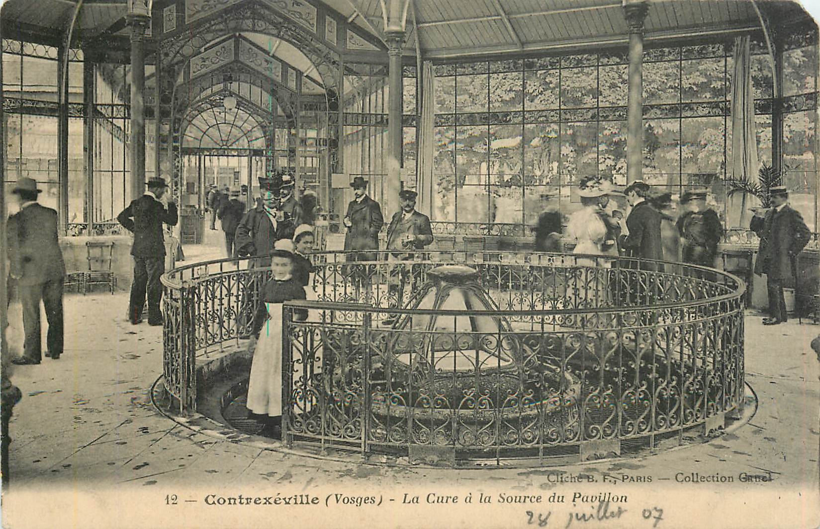 CPA Contrexeville Vosges La Cure a la Source du Pavillon 