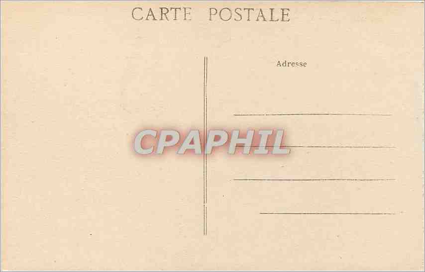 CPA Limoges Carrefour Tourny Boulevard Carnot Avenue Garibaldi Tramway — Rückseite