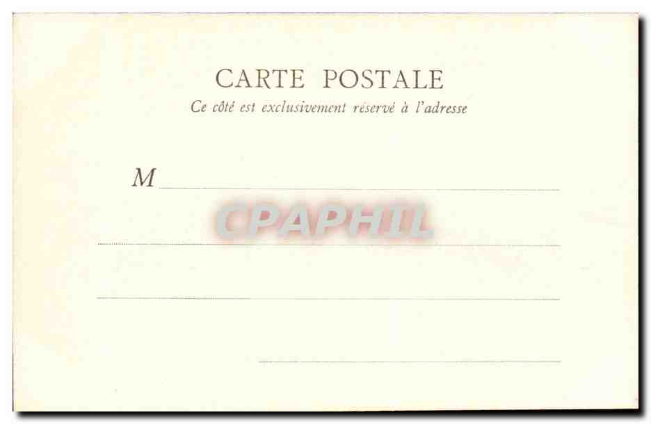 Paris -8 - Place de la Concorde - CPA  — Rückseite