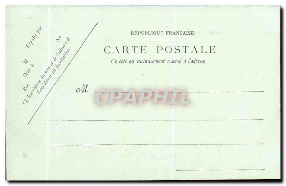 Paris - 4 - L'Hotel de Ville - CPA  — Verso