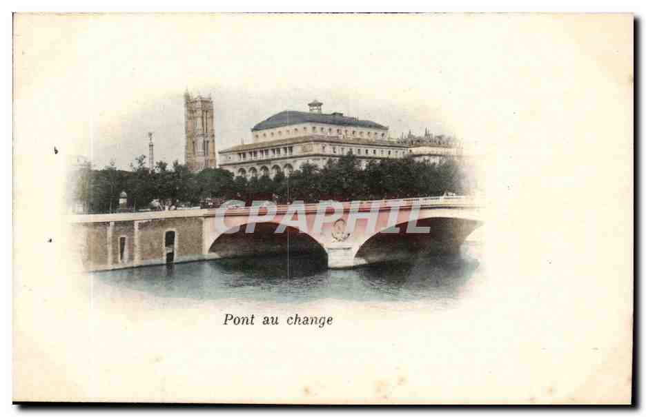 Paris - 13- Le Pont au Change - CPA 