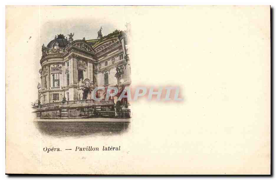 Paris - 8 - Opera lateral - CPA 