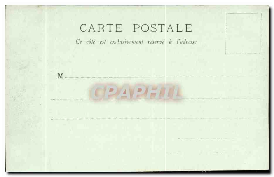 Paris - 2 - rue de la paix - cheval - CPA  — Rückseite