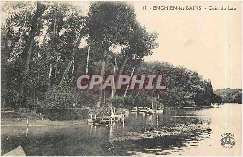 CPA Enghien les Bains Coin du Lac 