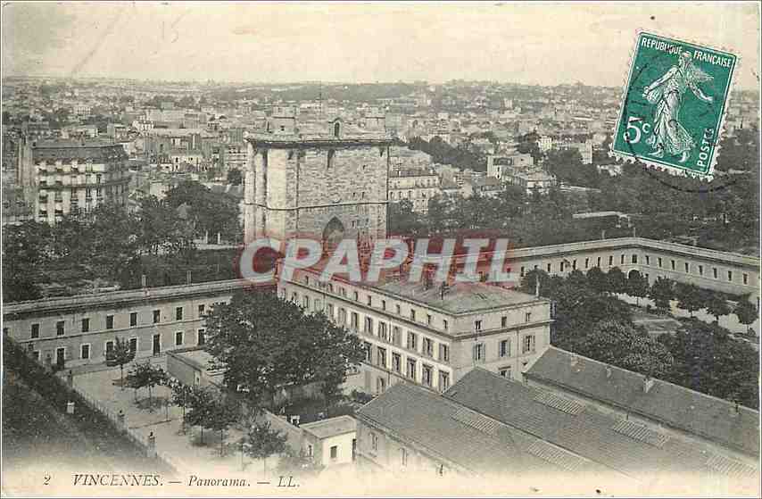 CPA Vincennes Panorama 