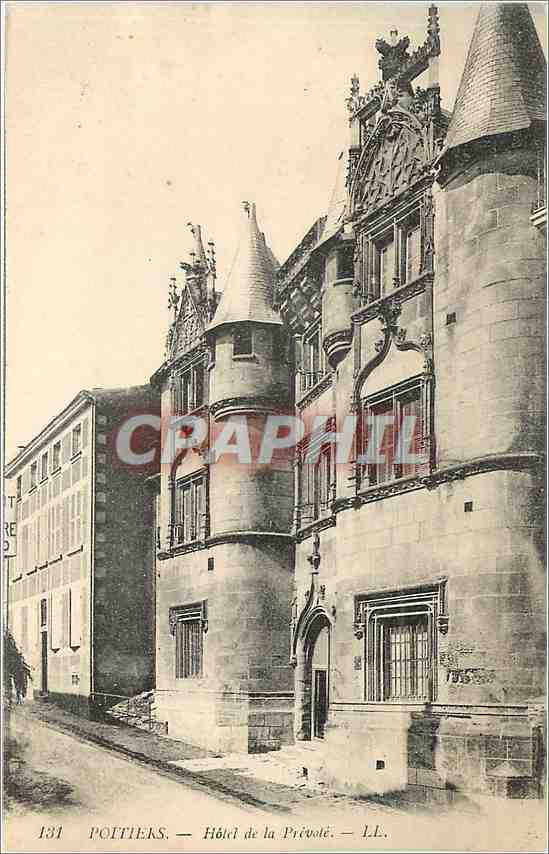 CPA Poitiers Hotel de la Privoli 