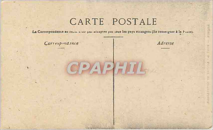 CPA Angers Pont du Centre et Cathedrale  — Rückseite