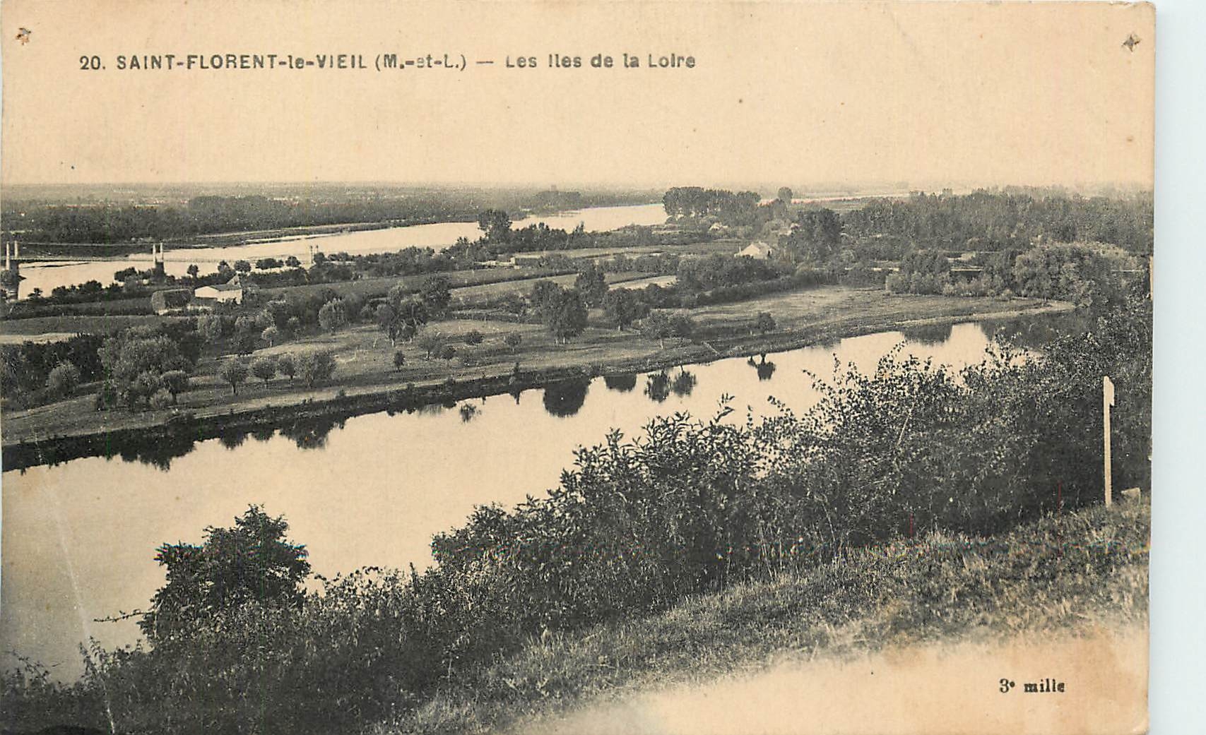 CPA Saint Florent le Vieil M et L Les Iles de la Loire 