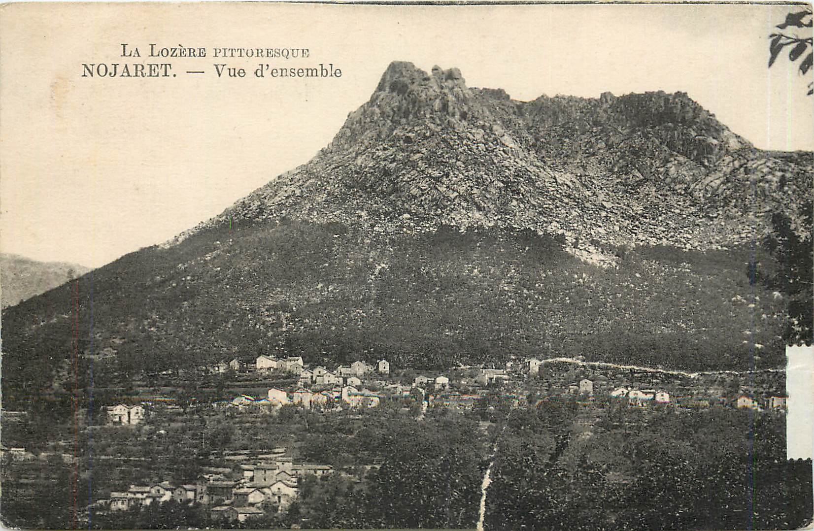 CPA La Lozere Pittoresque Nojaret Vue d'Ensemble 
