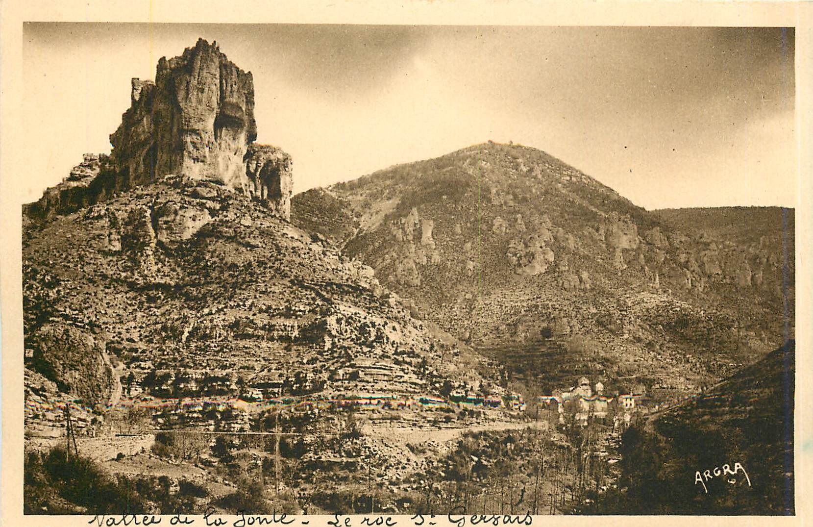 Vallee de la Jonte - Le roc St Gersais — ARGRA