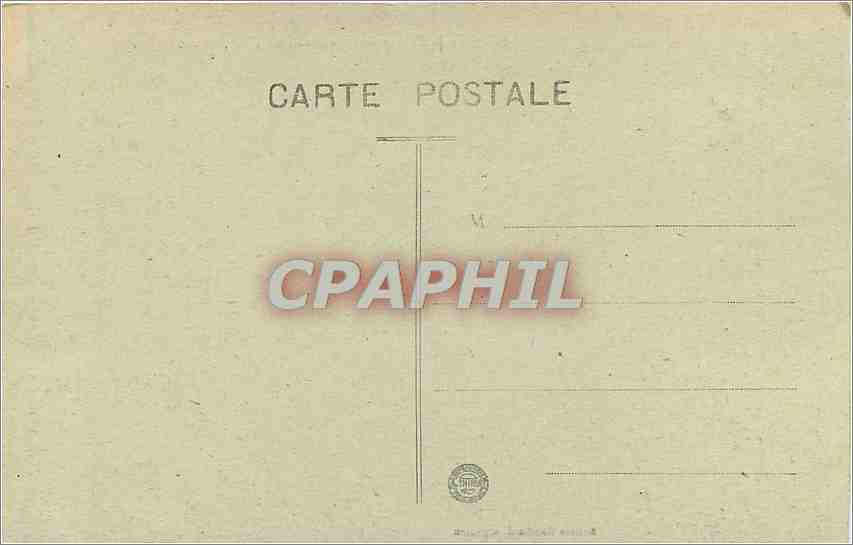 CPA Cours de la Creuse dans la traversee d'Argenton  — Rückseite