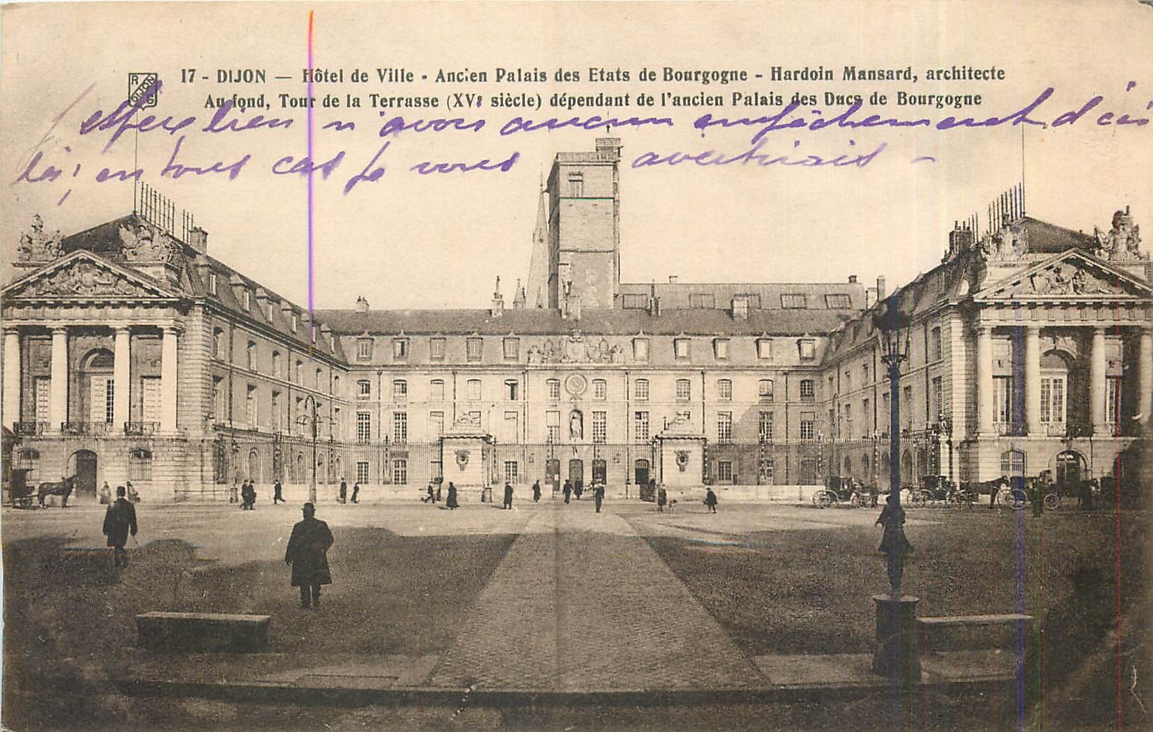 CPA Dijon Hotel de Ville Ancien Palais des Etats de Bourgogne 
