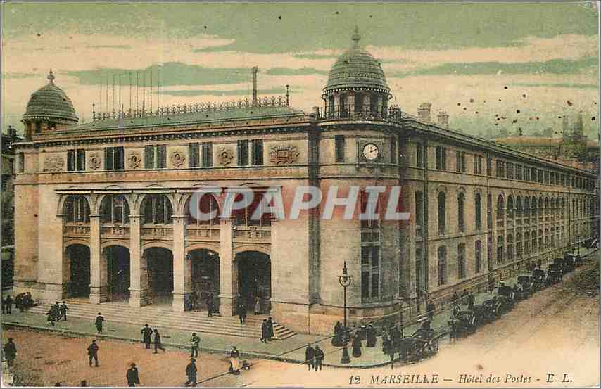 CPA Marseille Hotel des Postes 