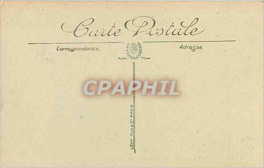 CPA Chateauroux Prefecture et chateau Raoul  — Rückseite