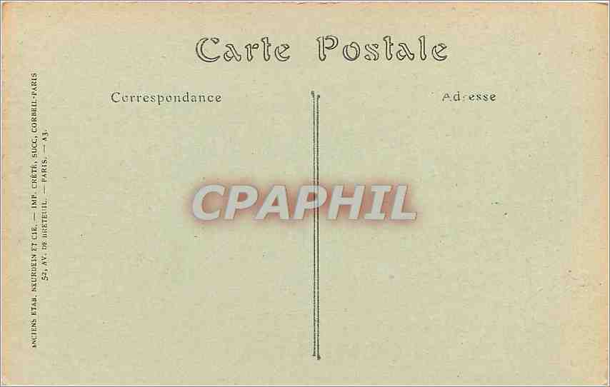 CPA Chateauroux Le Lycee vue prise du Jardin Public  — Rückseite