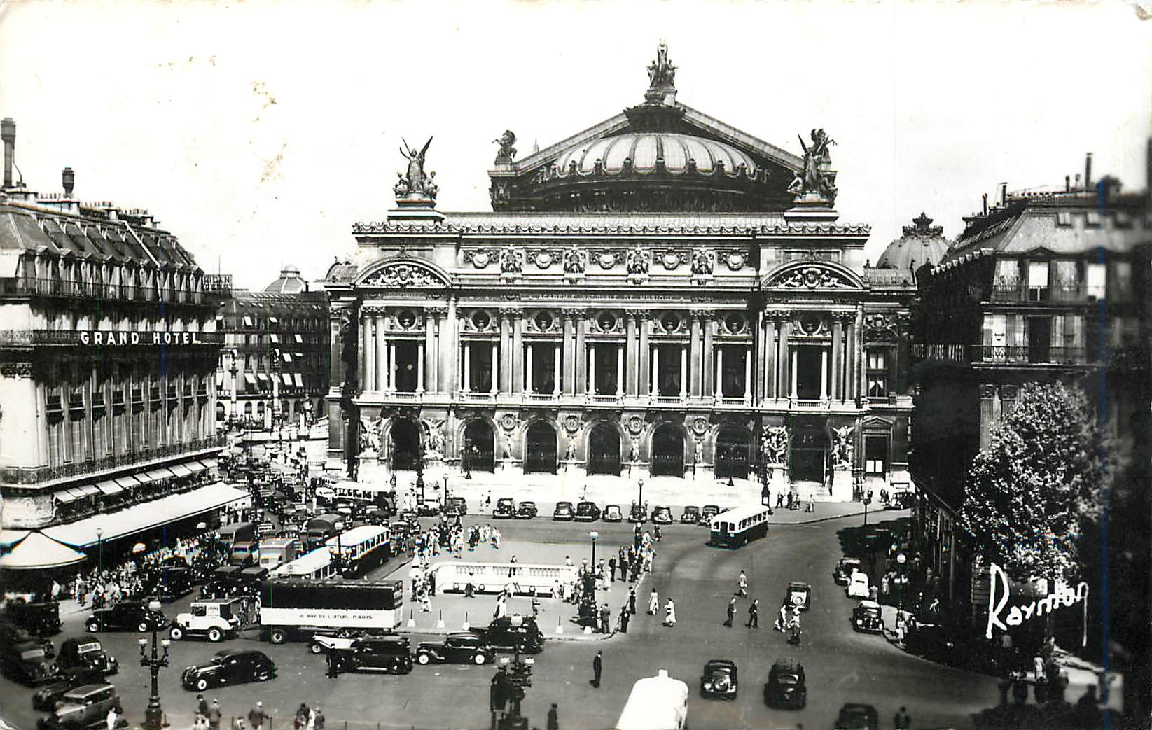 CPM Images de Paris Theatre National de l'Opera 