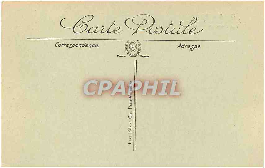 CPA Beauvais Le Palais de Justice Les Tourelles  — Rückseite