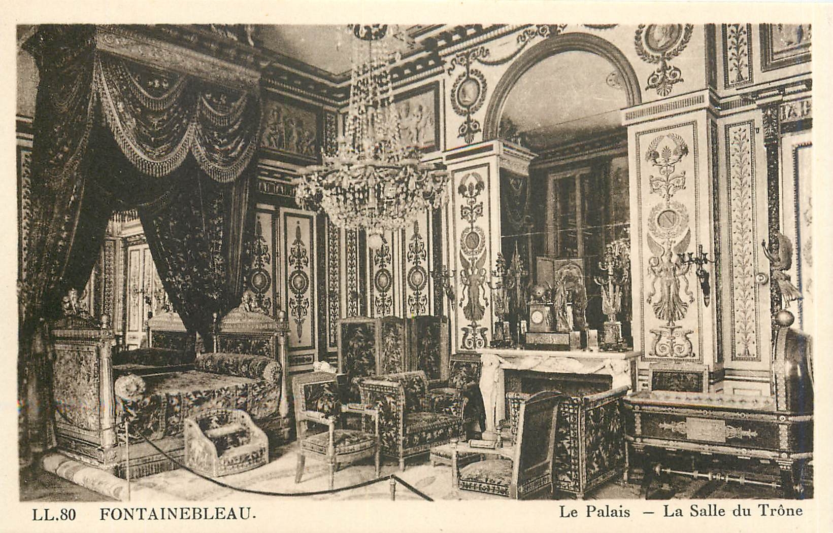 Fontainebleau — Das Schloss — Die Thronhalle — LL.80