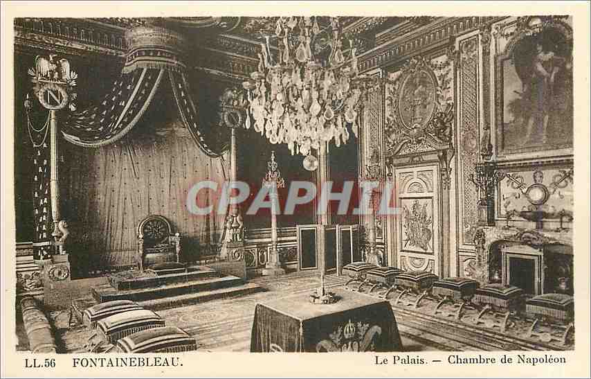 Fontainebleau — The Palace. — Napoleon's Chamber — LL.56