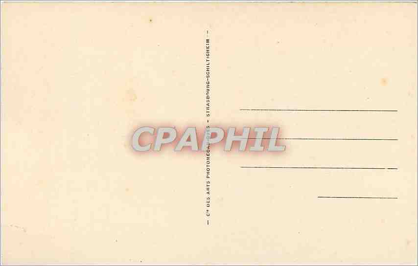Fontainebleau — Le Palais — L'Étang aux Carpes — LL.14 — Verso
