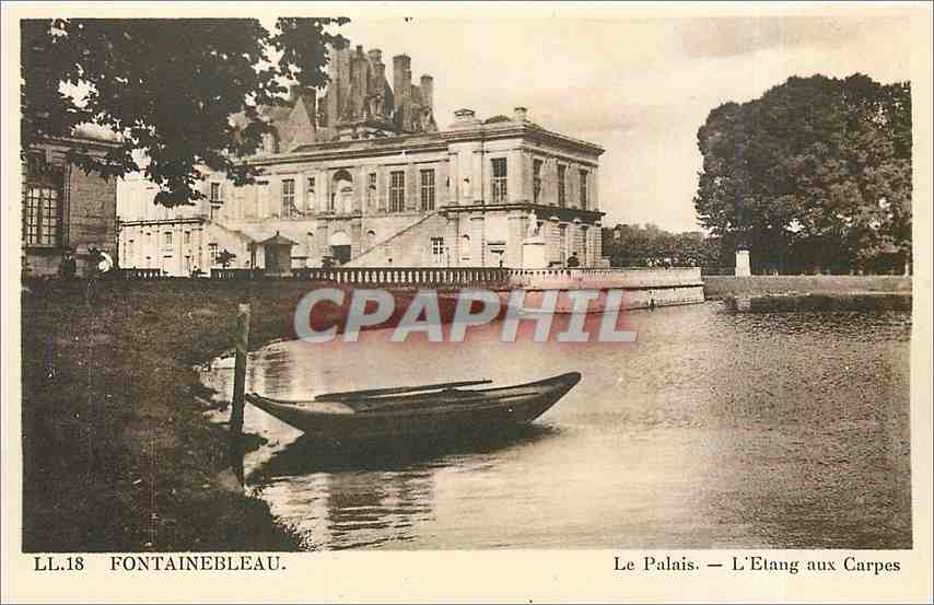 Fontainebleau — Das Schloss — Der Karpfenteich — CI* DES ARTS PHOTOGRAPHIQUES - STRAßNUNG-SCHLITTINGHEIM
