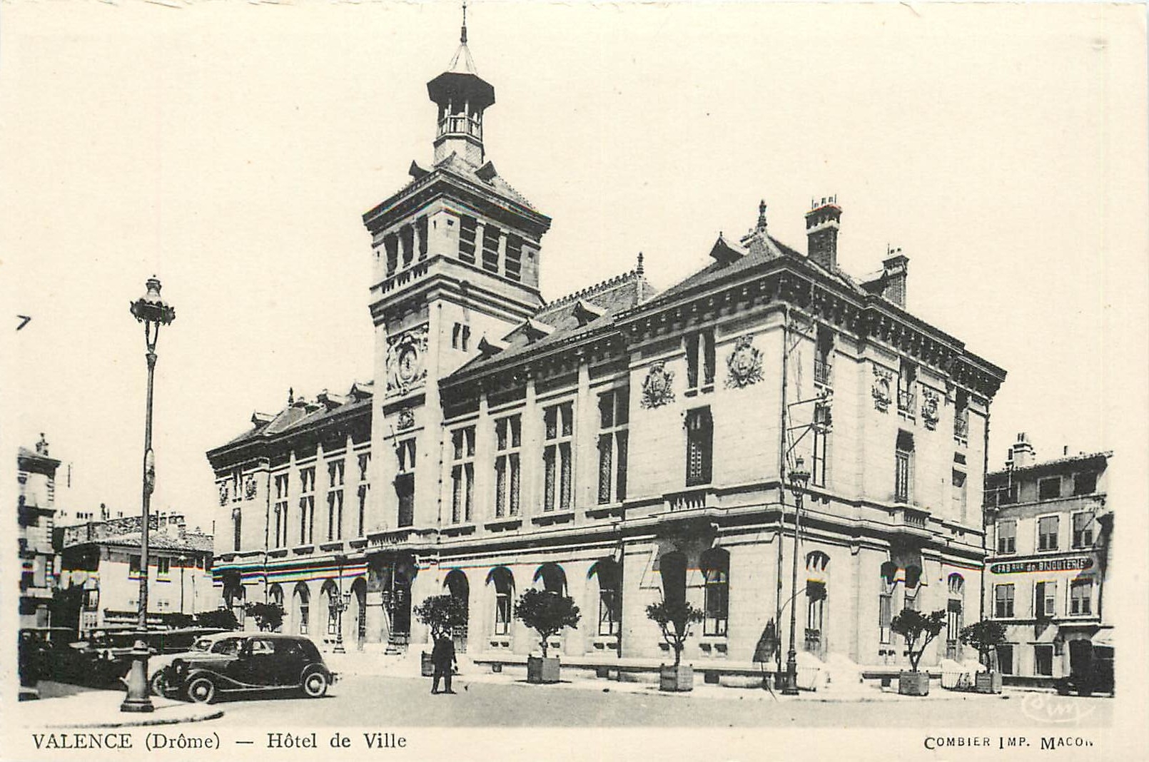 CPA Valence Drome Hotel de Ville 