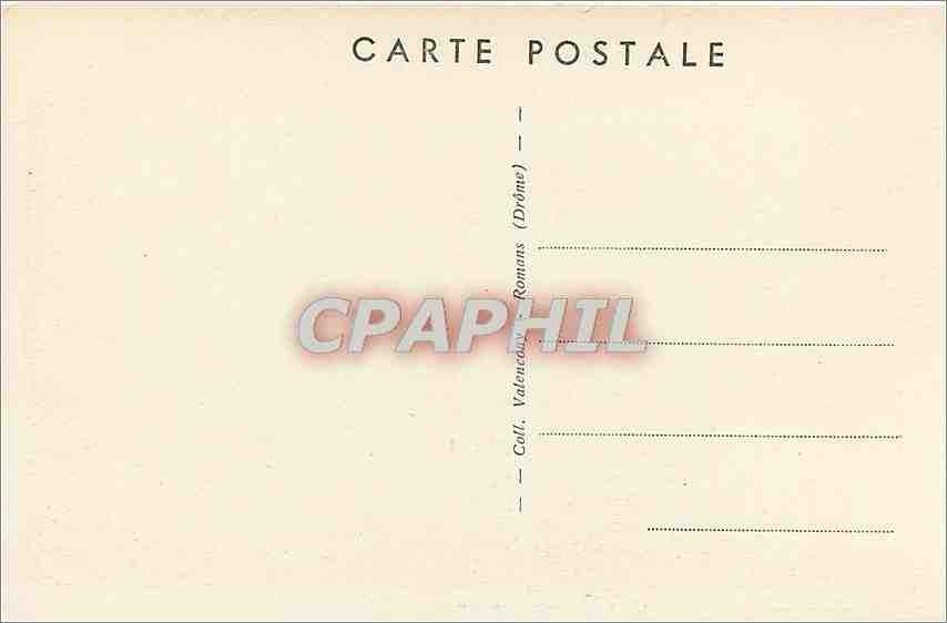CPA Valence Drome Parc Jouvet Les Grands Escaliers  — Rückseite