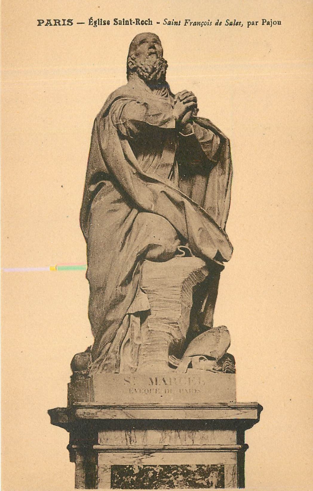 CPA Paris Eglise Saint Roch Saint Fracois de Salat par Pajon 
