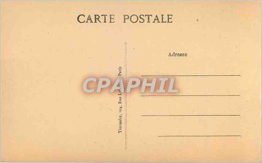 CPA Paris Eglise Saint Roch Le Christ a l'anonie  — Rückseite