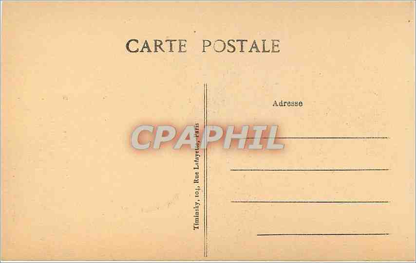 CPA Paris Eglise Saint Roch Andre Le Notre par Ant Coyzevox  — Verso