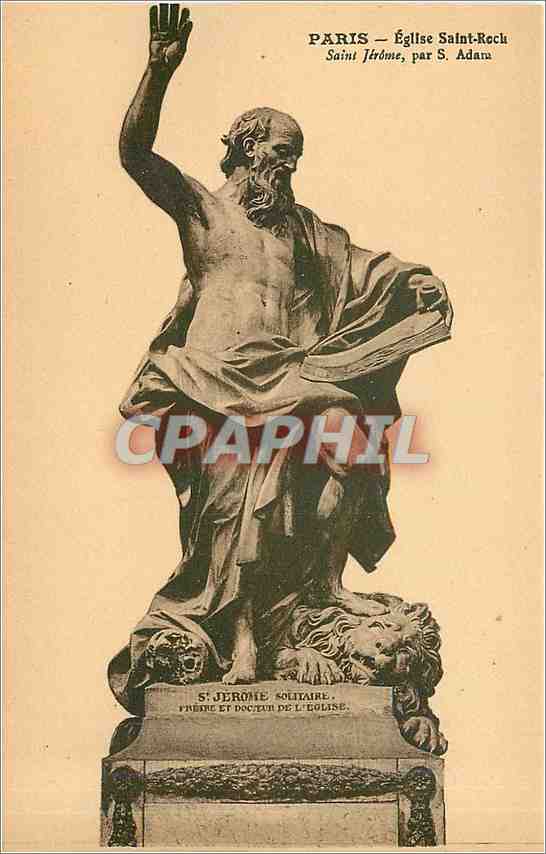 CPA Paris Eglise Saint Roch Saint Jerome 
