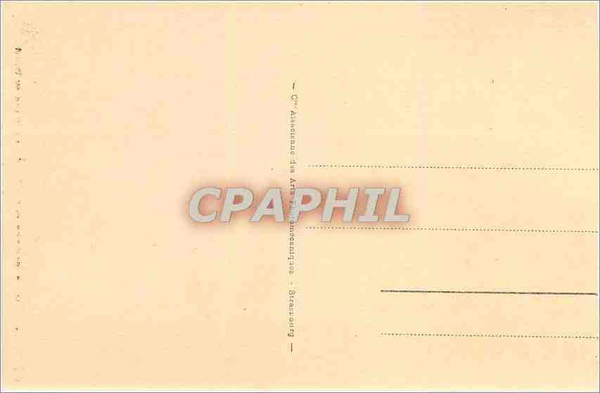 CPA Bagneres de Bigorre La Vierge du Bedat  — Verso