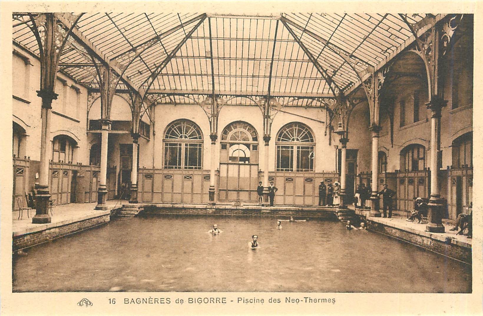 Bagnères-de-Bigorre - Piscine des Neo-Thermes — éditeur 'Cie Alsacienne de la Photographie' n°16