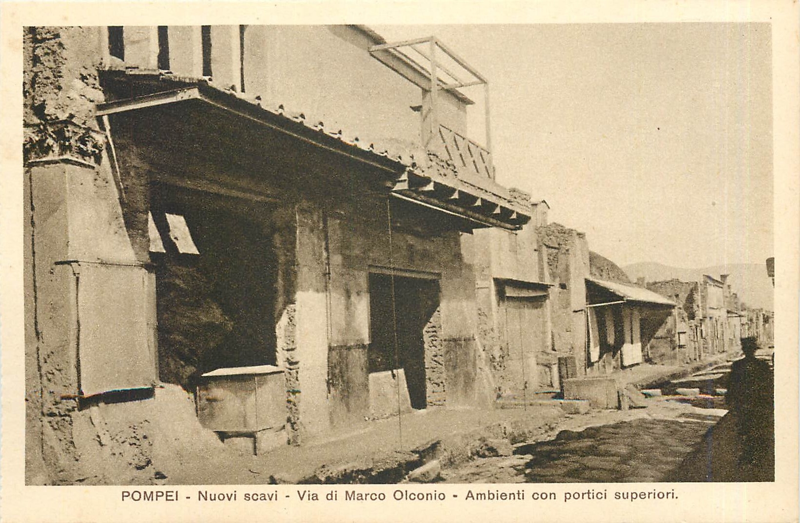 CPA Pompei Nouvi Scavi Via di Marco Olconio 