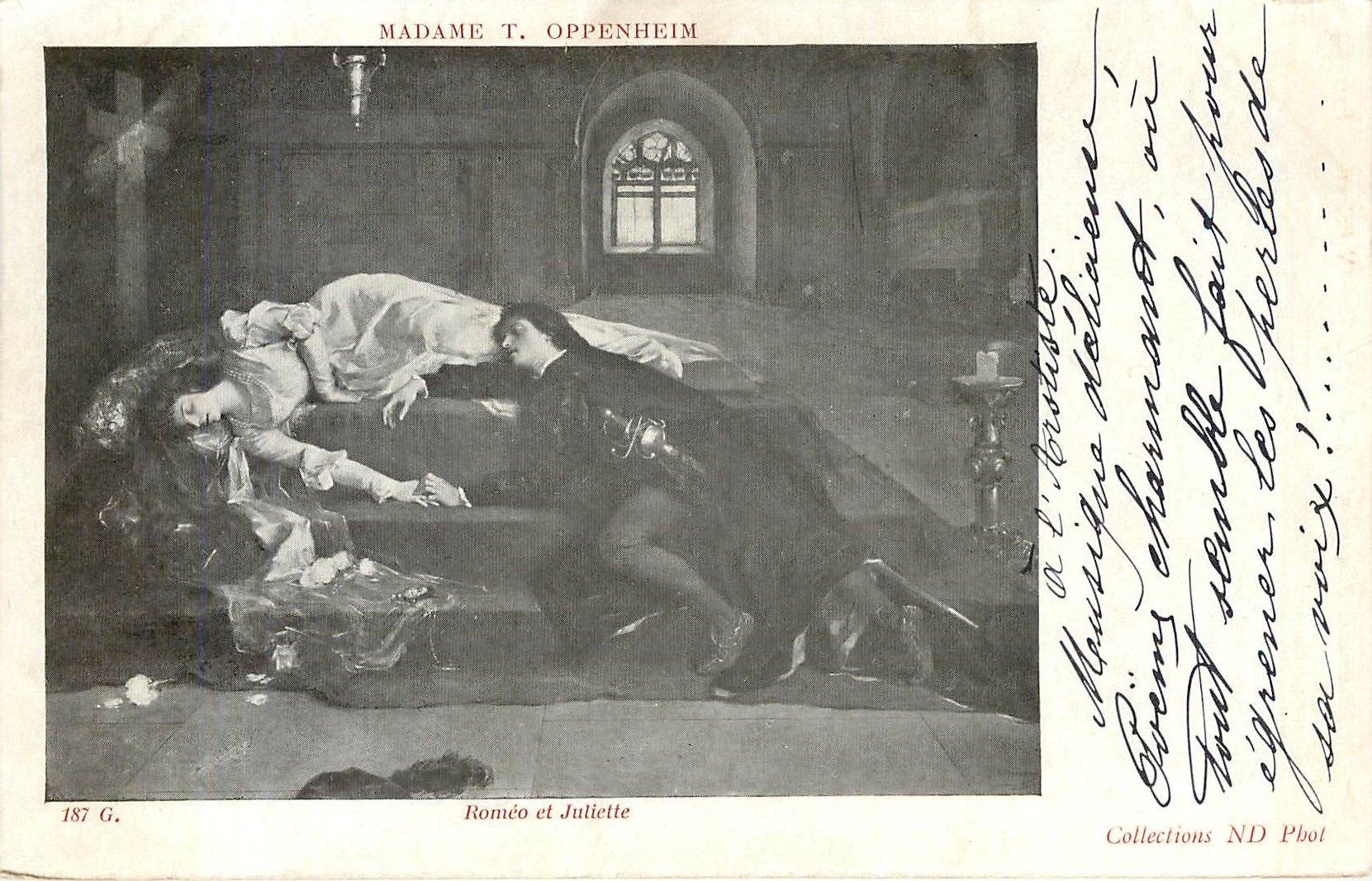CPA Madame T Oppenheim Romeo et Juliette Shakespeare