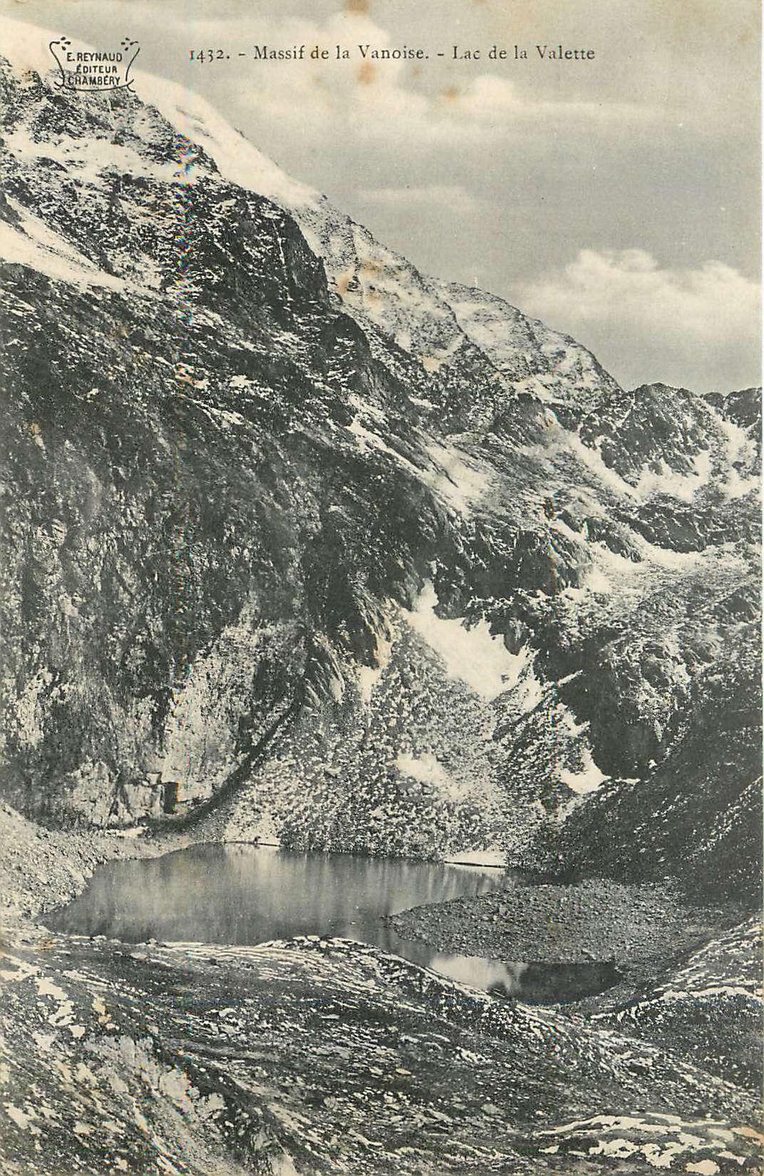 CPA Massif de la Vanoise Lac de la Valette 
