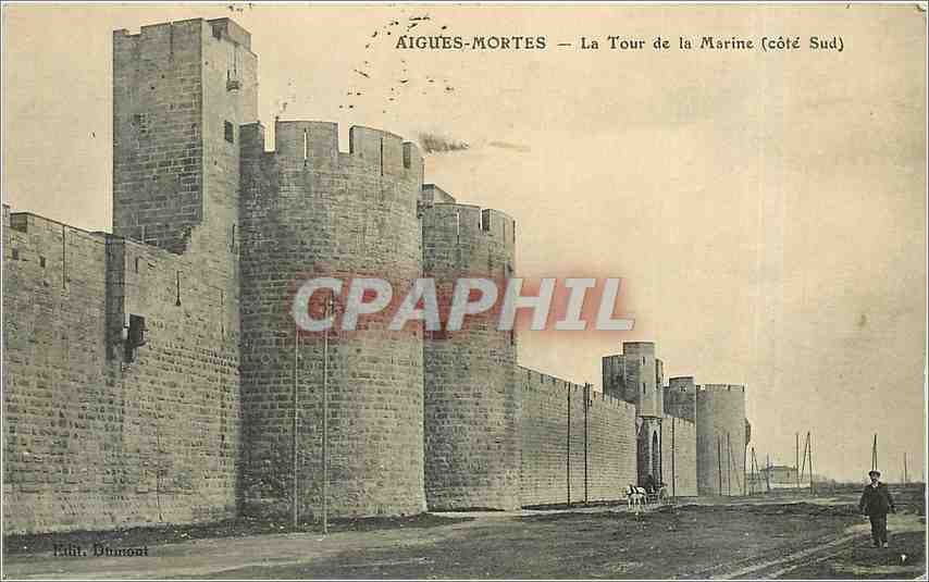 CPA Aigues Mortes La Tour de la Marine 