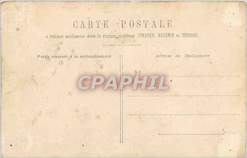 CPA Bordeaux Le Pont du Chemin de fer  — Verso