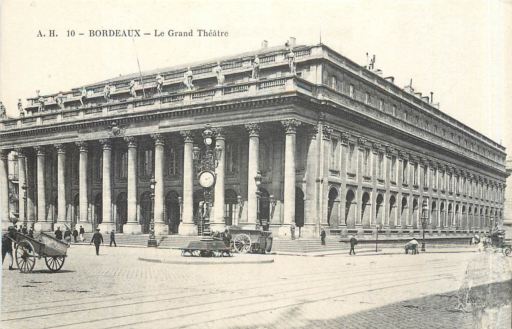 CPA Bordeaux Le Grand Theatre 