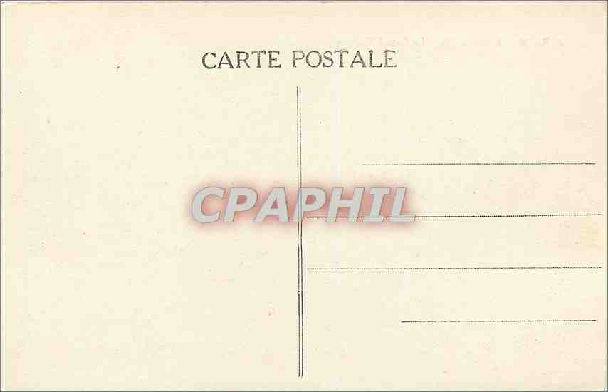 CPA Bordeaux Le Grand Theatre  — Verso