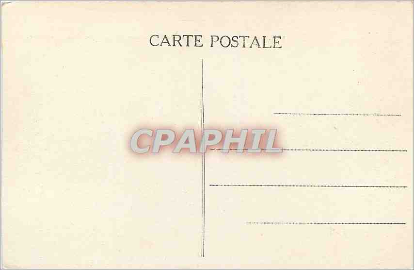CPA Bordeaux Vue generale prise de la Tour St Michel  — Verso
