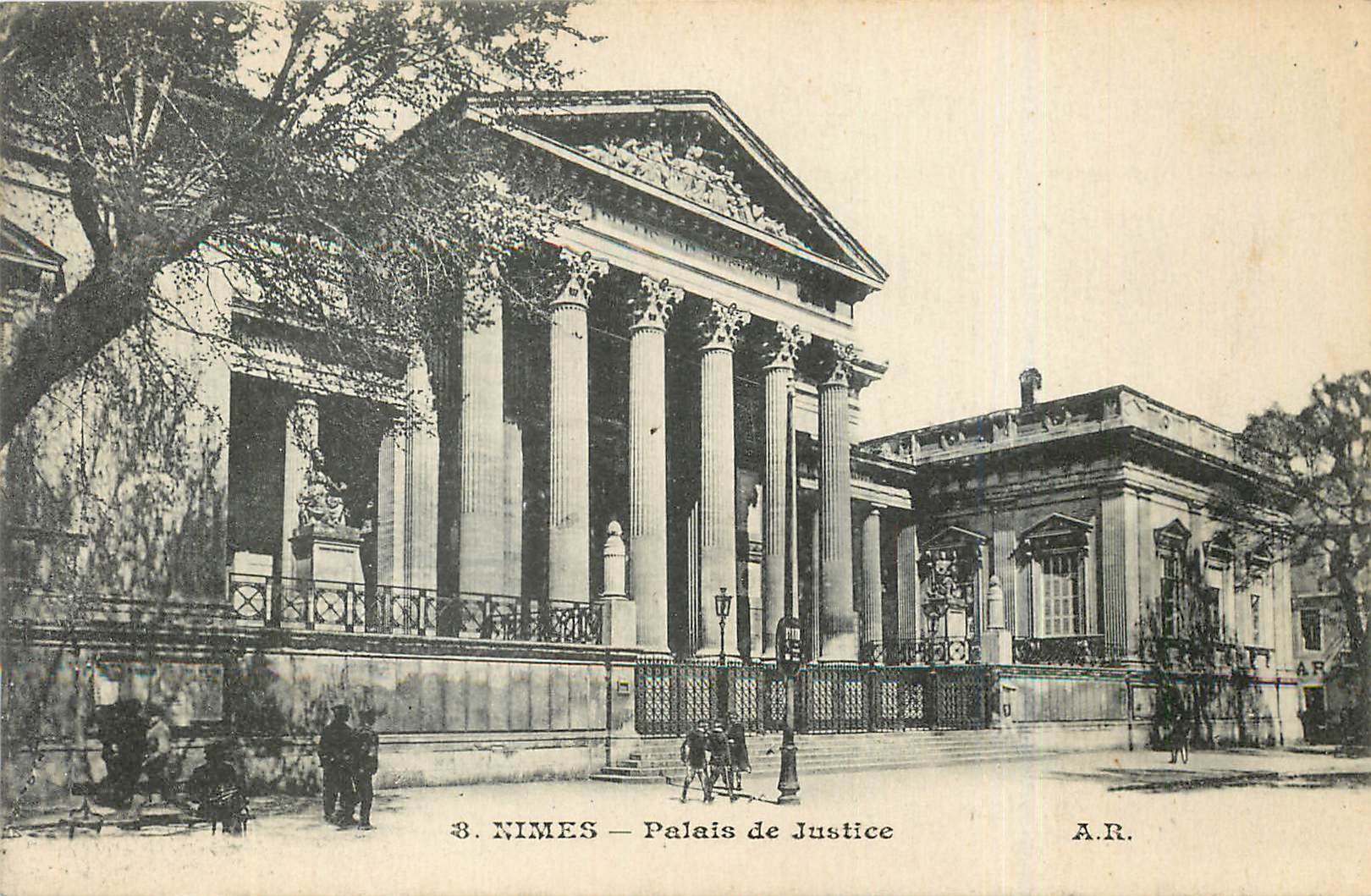 CPA Nimes Palais de Justice 