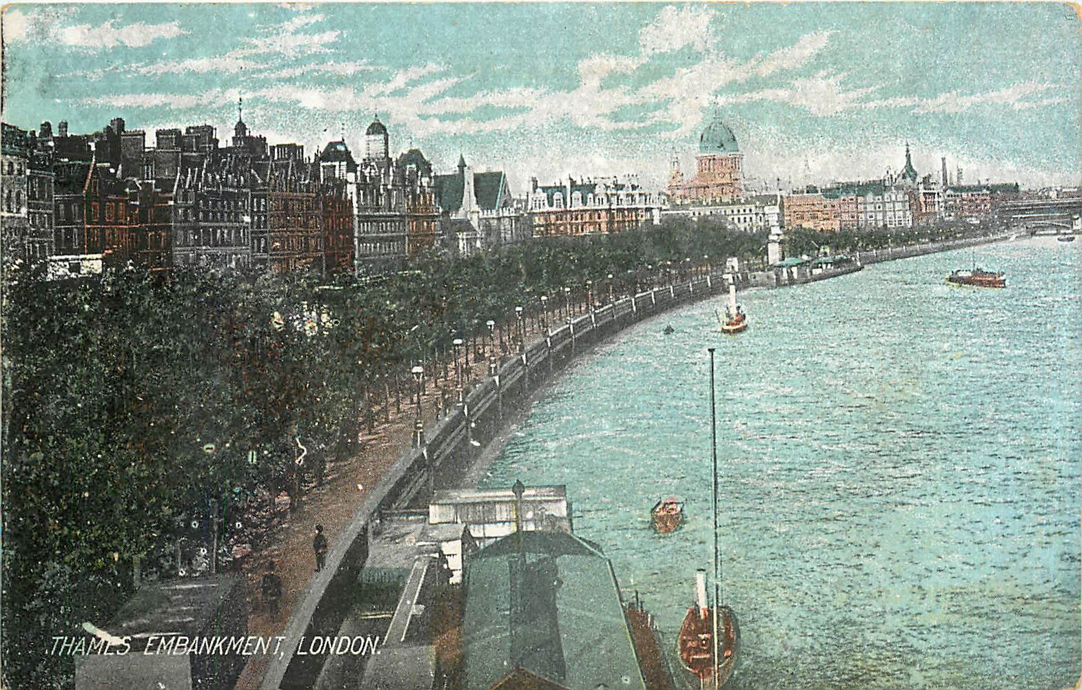 CPA Thames Embankment London 