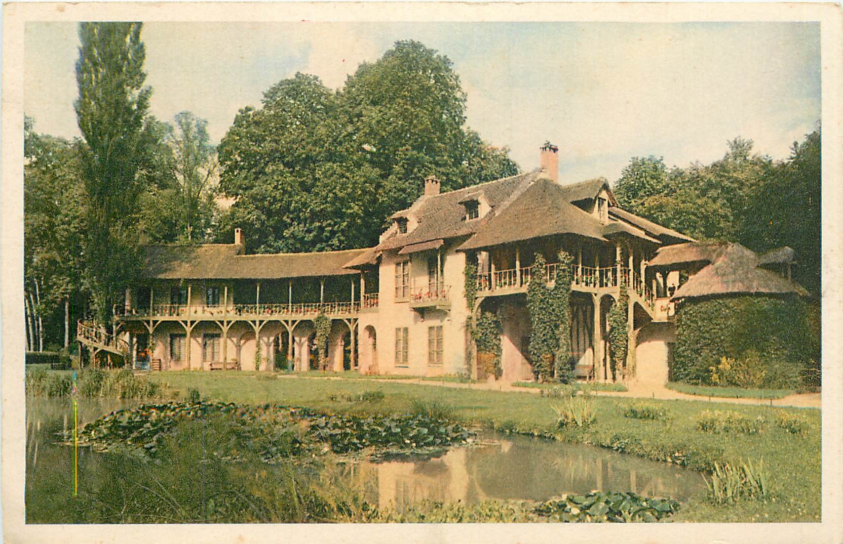 CPA Hameau du Petit Trianon La Maison de la Reine 