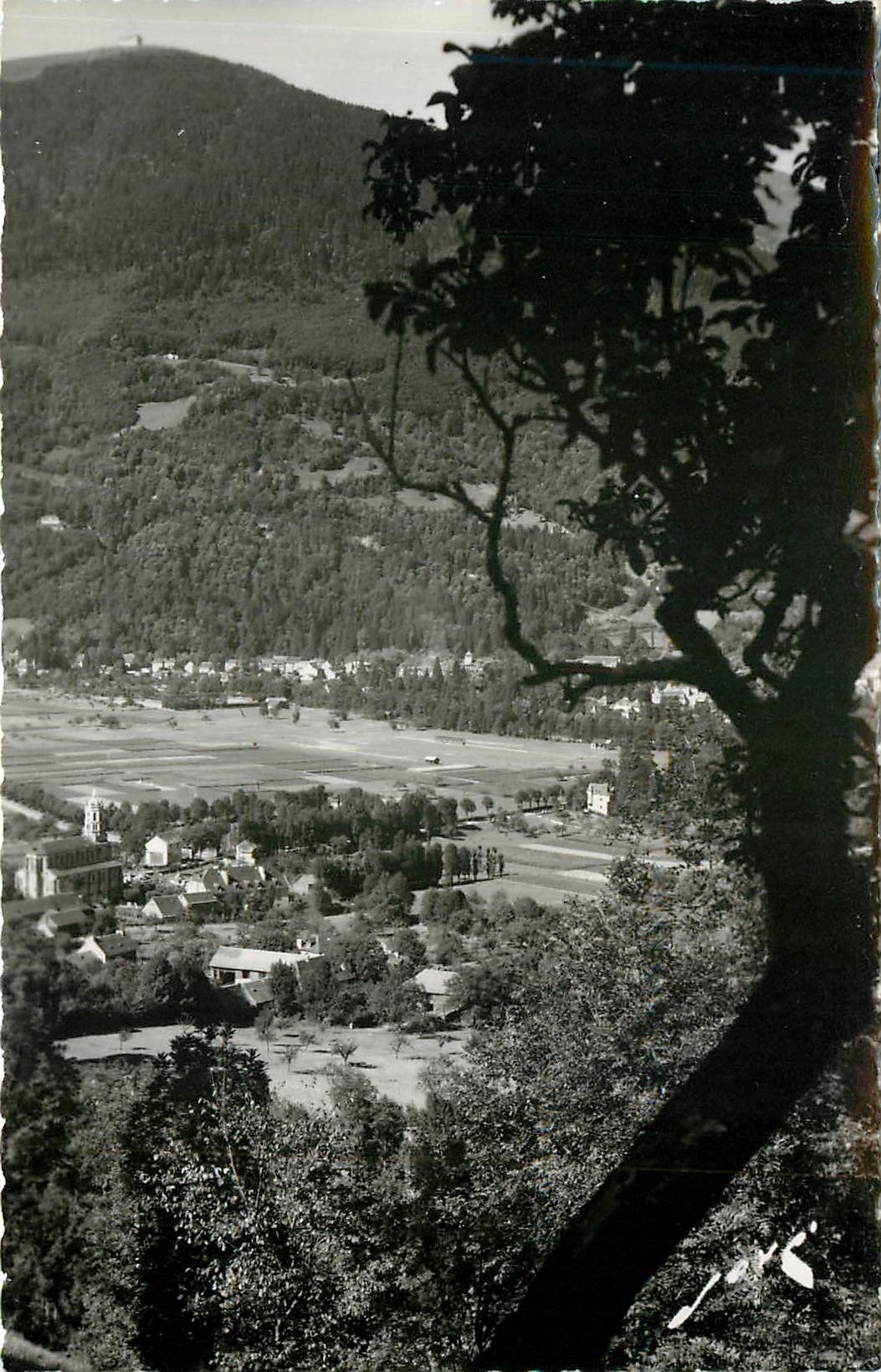 Luchon (H-G) — Le plateau de Superbagnères vu de Montauban — Edit. JOVE, Interd.